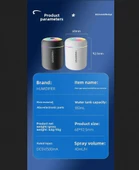 RGB SİYAH 180 ML USB ULTRASONİK OFİS ODA VE ARABA HAVA NEMLENDİRİCİ BUHAR MAKİNESİ AROMA DİFİZÖRÜ - 5
