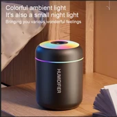 RGB SİYAH 180 ML USB ULTRASONİK OFİS ODA VE ARABA HAVA NEMLENDİRİCİ BUHAR MAKİNESİ AROMA DİFİZÖRÜ - 3