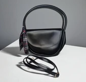 Kadın Mıknatıslı Kapak Ayarlanabilir Askılı Suni Deri Fularlı El Ve Omuz Çantası - 2