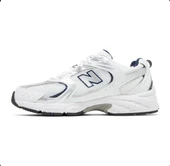 New Balance 530 White Silver Navy thumbnail 5