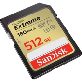 SANDISK 512GB EXTREME SDSDXVV-512G-GNCIN V30 SDXC HAFIZA KARTI thumbnail 1