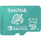 SANDISK 512GB NINTENDO SWITCH SDSQXAO-512G-GN3ZN MICRO-SD HAFIZA KARTI - 1