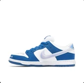 Nike SB Dunk Low x Born x Raised White Blue thumbnail 2