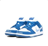 Nike SB Dunk Low x Born x Raised White Blue thumbnail 4