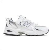 New Balance 530 White Silver Navy thumbnail 1