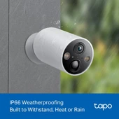 TP-LINK 4MP TAPO C425(4-P) 2.1MM BULLET Kablosuz Akıllı IP Güvenlik Kamerası 4-lü paket - 6