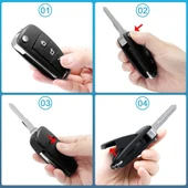 1080P HD Audi Kumandası Görünümlü Mini Kamera Gece Görüşlü, Hareket Algılayıcılı, 32GB Hafıza Kartı Hediyeli thumbnail 5