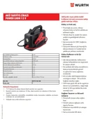 Würth Akü Takviye Cihazı Jump Starter 12V Li-ion POWER: Gücünüz Hiç Bitmesin! - 5