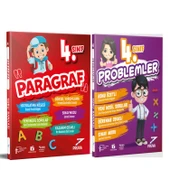 Pruva Akademi 4. Sınıf Paragraf ve Problemler Soru Bankası Seti 2 Kitap - 1