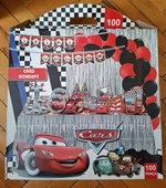 100 Parça Araba Konsept Doğum Günü Süsü - 1