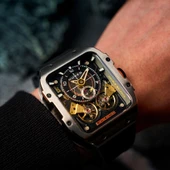 NUBEO NB-6077-08 Erkek Kol Saati - 5