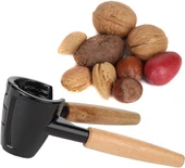 3B Trend Premium Kalite Ahşap Saplı Fındık ve Ceviz Kıracağı, Paslanmaz Çelik Kıracak thumbnail 1