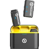 Hollyland Lark M1 Duo 2 Kişilik Kablosuz Yaka Mikrofonu - 1