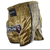 DragonDo MT3076 Shiny Muay Thai Gold Kick Boks Şortu - 2