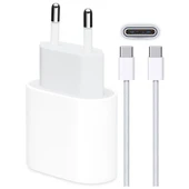 FitPlus PD 35W USB-C Şarj Aleti Type-C to Type-C Kablo Set - 1