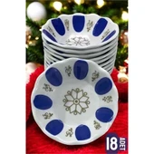 CEYLAN ADAM Melamin Çay Tabağı 18 Adet Geleneksel Türk Çay Bardağı Altlığı - 1