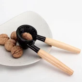 3B Trend Premium Kalite Ahşap Saplı Fındık ve Ceviz Kıracağı, Paslanmaz Çelik Kıracak thumbnail 5