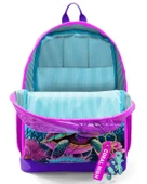 Coral High Kids Pembe Mor Kaplumbağa Desenli Okul Sırt Çantası 23756 thumbnail 3