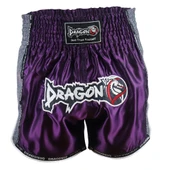 DragonDo MT3076 Shiny Muay Thai Mor Kick Boks Şortu - 1
