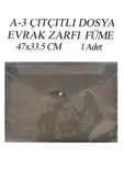 a3 boy çıt çıt dosya  1 adet 47x33.5 Cm çıtçıtlı zarf dosya ödev ve proje dosyası thumbnail 6