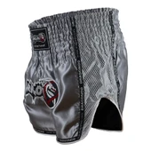 DragonDo MT3076 Shiny Muay Thai Gri Kick Boks Şortu - 2