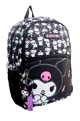 kuromi li  3 bölmeli ilk okul çantası siyah model thumbnail 2