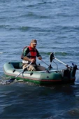 Oslo Fishing Team 2.40mt Haki Şişme Bot Haibo ET-54 Deniz-Göl Bot Seti - 2