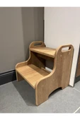 akçehome Mdf Basamak Tabure Çocuk Banyo Wc Lavabo Merdiven Yükseltici - 3
