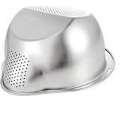 CEYLAN ADAM Inox Süzgeç Pirinç Makarna Salata Süzgeci 304 Paslanmaz Çelik 2 ADET thumbnail 3