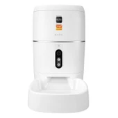 S-link SL-23 Otomatik Yem Kabı 3MP Kamerali Iki Yönlü Ses 6L Wifi Tuya Destekli Akıllı Kedi köpek Besleyici - 2