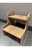 akçehome Mdf Basamak Tabure Çocuk Banyo Wc Lavabo Merdiven Yükseltici - 4