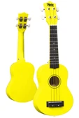 Midex UKX-901YLW Sarı Soprano Ukulele (Askı Çanta Metod Pena) - 3