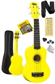 Midex UKX-901YLW Sarı Soprano Ukulele (Askı Çanta Metod Pena) - 1
