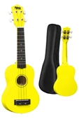 Midex UKX-901YLW Sarı Soprano Ukulele (Askı Çanta Metod Pena) - 2