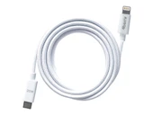 ECO-CL Örgülü Beyaz  USB-A›Lightning Kablo – 1.2 m,2.4 A Hızlı Şarj - 1
