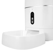 S-link SL-23 Otomatik Yem Kabı 3MP Kamerali Iki Yönlü Ses 6L Wifi Tuya Destekli Akıllı Kedi köpek Besleyici - 4