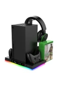 İpega PG-XBX023S XBOX Series X Multi Fonksiyonel RGB Işıklı Askılı Şarj İstasyonlu Soğutucu Stand thumbnail 6