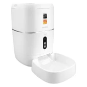 S-link SL-23 Otomatik Yem Kabı 3MP Kamerali Iki Yönlü Ses 6L Wifi Tuya Destekli Akıllı Kedi köpek Besleyici - 3