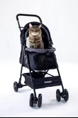 Zampa Showtime Kedi & Köpek Arabası Siyah, 42x69.5x88cm - 3