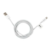 ECO-ALT Beyaz USB-A-Lightning Kablo – 1.2 m, 2.4 A Hızlı Şarj - 2