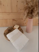 Pamuklu İkili 50x80 cm Çizgili Renkli Modern Havlu Seti Baveno thumbnail 12