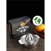 CEYLAN ADAM Limon Sıkacağı 304 Paslanmaz Çelik Meyve Sıkacağı  Profesyonel thumbnail 4
