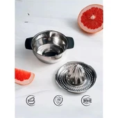 CEYLAN ADAM Limon Sıkacağı 304 Paslanmaz Çelik Meyve Sıkacağı  Profesyonel thumbnail 2