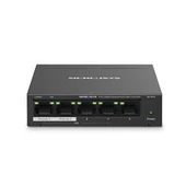 Tp-Link Mercusys MS105GP 5 Port 10-100-1000 Mbps Poe+ Switch Metal Kasa thumbnail 2