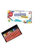 bubu 3 lü boyama seti kuru-sulu ve pastel boyama seti 12 şer renk thumbnail 4