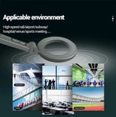 YÜKSEK HASSASİYETLİ VÜCUT ARAMA ALTIN METAL ARAMA DEDEKTÖRÜ HAZİNE ARAMA EL TİPİ DM3004A - 3