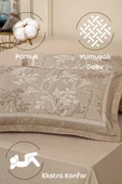 LaVella Yastık Kılıfı Koleksiyonu 2 Parça - Uykuya Açılan Çiçekli Kapı 50X70 - 7