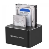 Usb 3.0 hdd docking station 2.5 inç,3.5 inç sata hdd klonlama standı HDD dock - 1