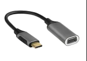 S-link SW-U514 Gri Metal Type-C to VGA Adaptör thumbnail 1