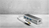 Inca ITPC-3T Usb C Usb 3.0+ Rj45 Ethernet Çoklayıcı thumbnail 4